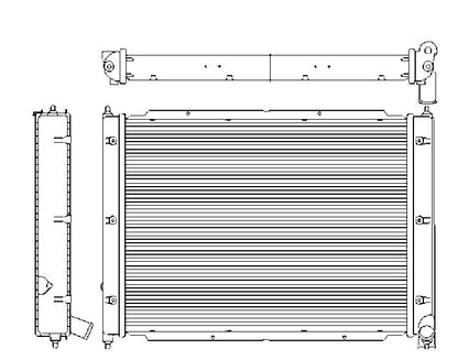 MAHLE Behr Radiator 376713631