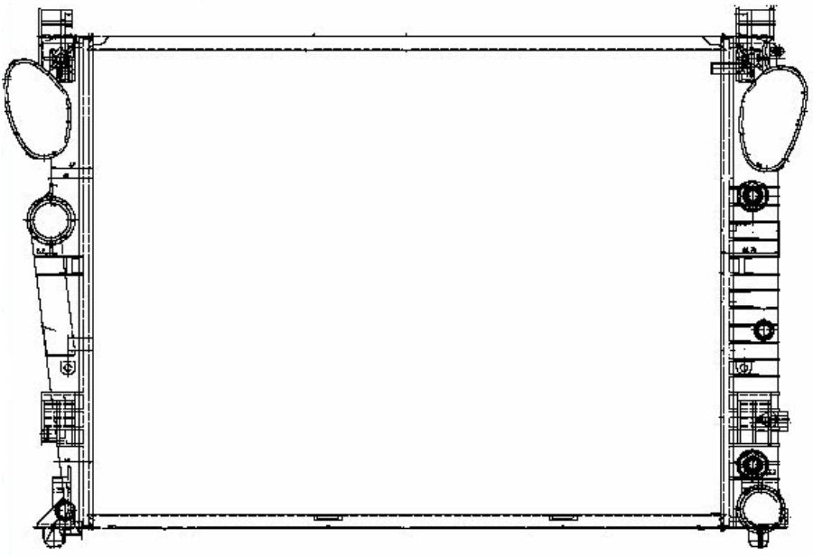 MAHLE Behr Radiator 376716331