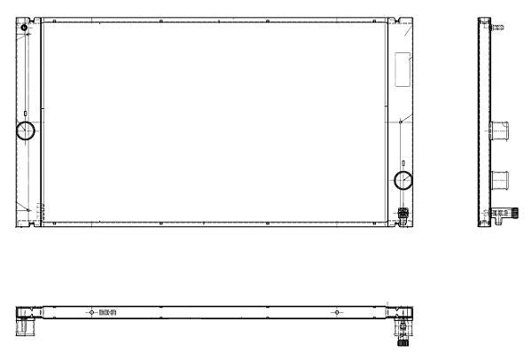 MAHLE Behr Radiator 376729601