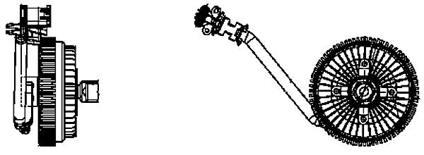 MAHLE Behr Engine Cooling Fan Clutch 376734021