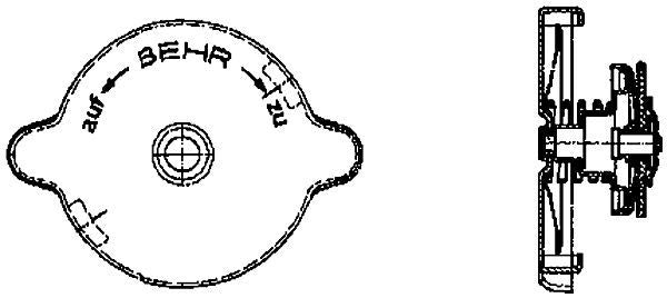 MAHLE Behr Radiator Cap 376742021