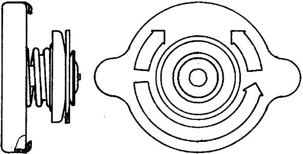 MAHLE Behr Radiator Cap 376742221