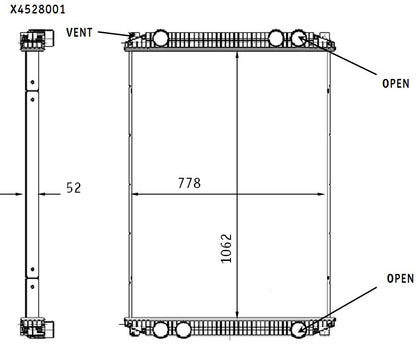 MAHLE Behr Radiator 376761541