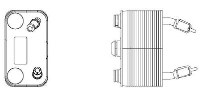 MAHLE Behr Automatic Transmission Oil Cooler Assembly 376778191