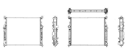 MAHLE Behr Radiator 376781571