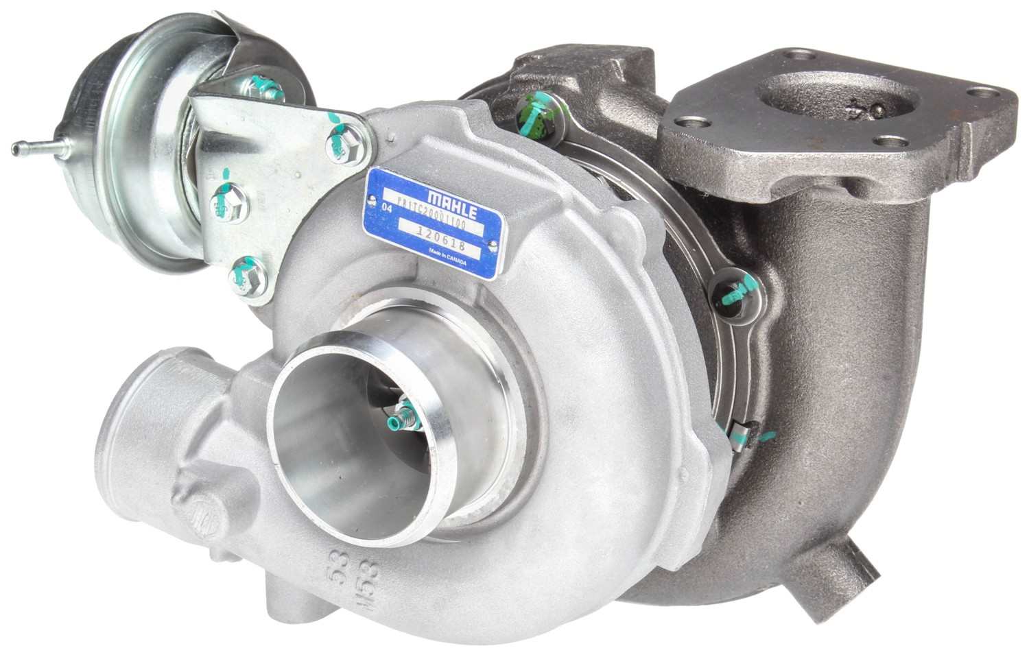 MAHLE Turbocharger  top view frsport 781TC20001100