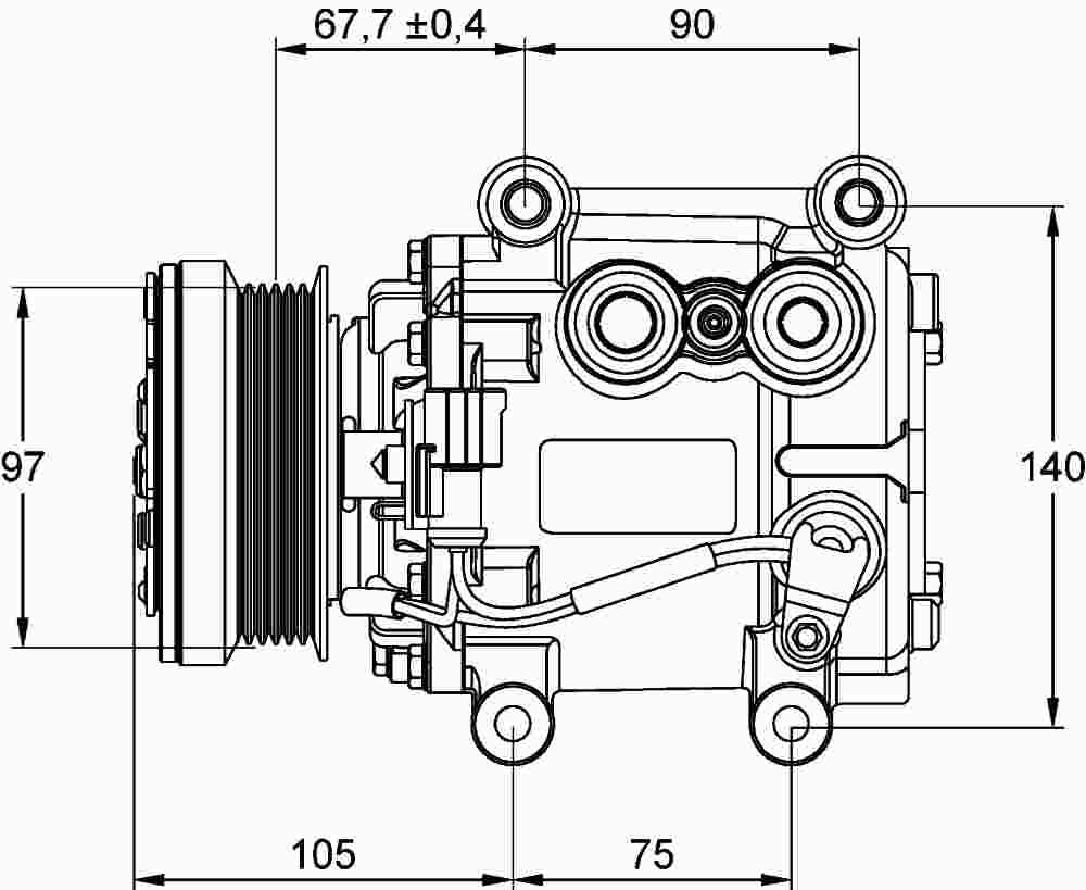 Mahle ACP1113000P