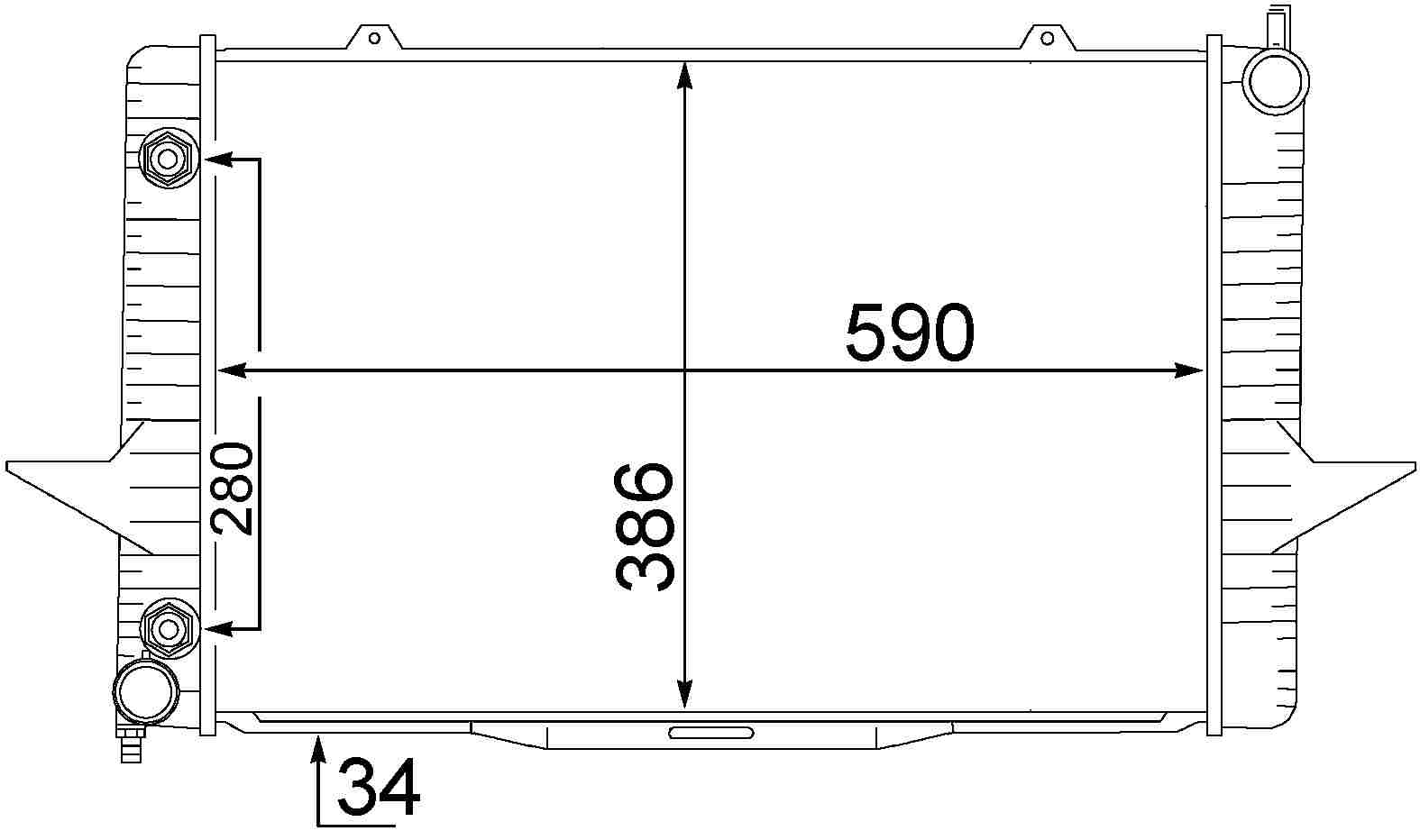 Mahle CR1544000S