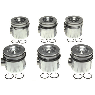 Mahle Piston Set w/Rings Dodge Cummins 6pk Pistons and Piston Rings Pistons main image