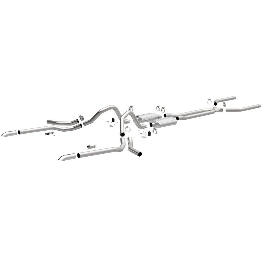 Magnaflow 65-69 Crossmember Back Exhaust System 2.5in Exhaust Pipes, Systems and Components Exhaust Systems main image