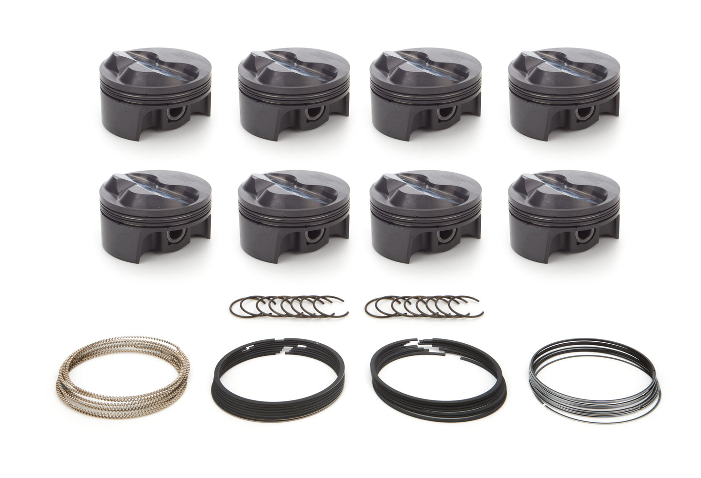 Mahle SBC Domed Powerpak Piston Set 4.050 Bore Pistons and Piston Rings Pistons main image