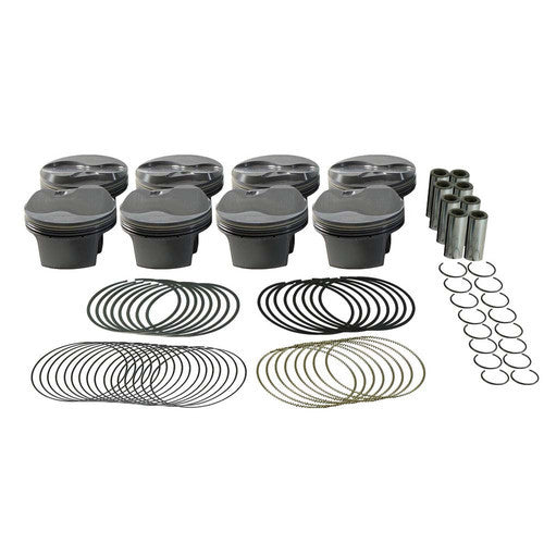 MAHLE PISTONS SBC Dome PowerPak Piston Set 4.135 Bore +9cc Engines and Components Pistons and Piston Rings main image