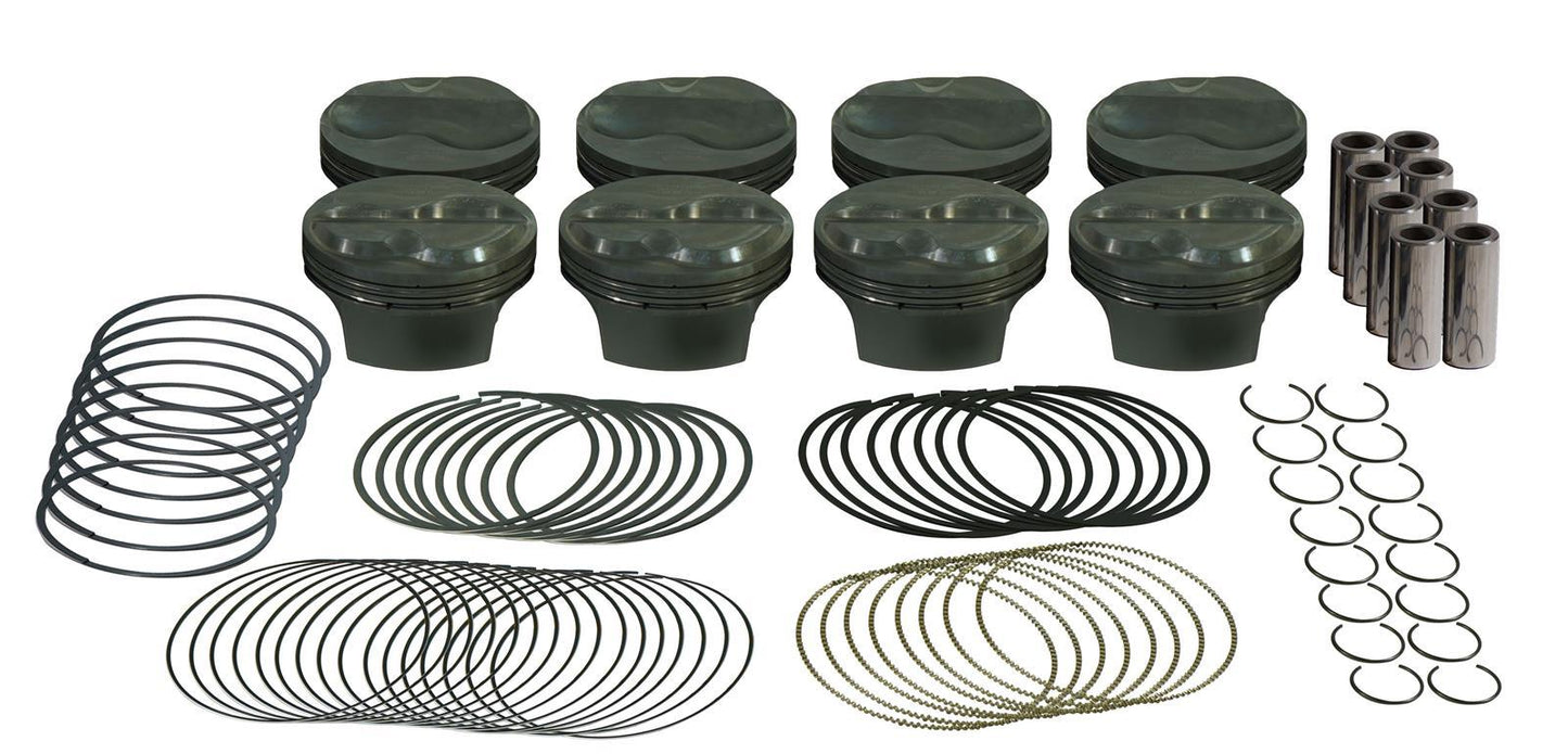 MAHLE PISTONS LS FT Powerpak Piston Set 4.125 Bore -4.0cc Engines and Components Pistons and Piston Rings main image