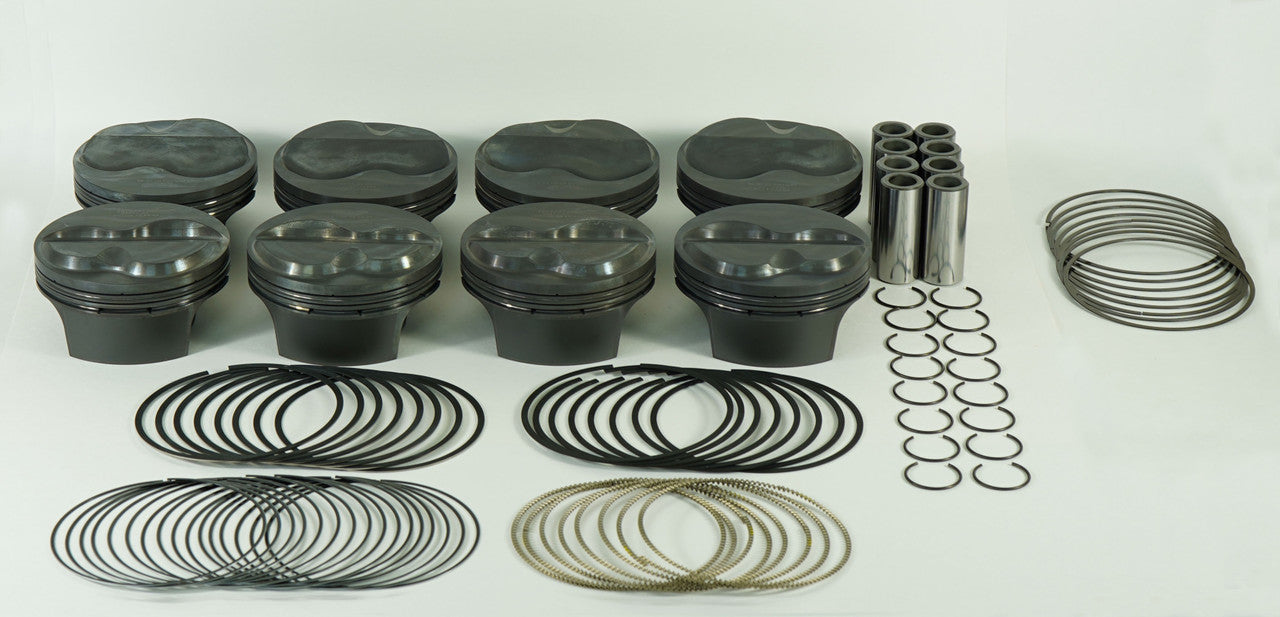 MAHLE PISTONS SBC PowerPak Piston Set Dome 4.185 Bore  +6.0cc Engines and Components Pistons and Piston Rings main image