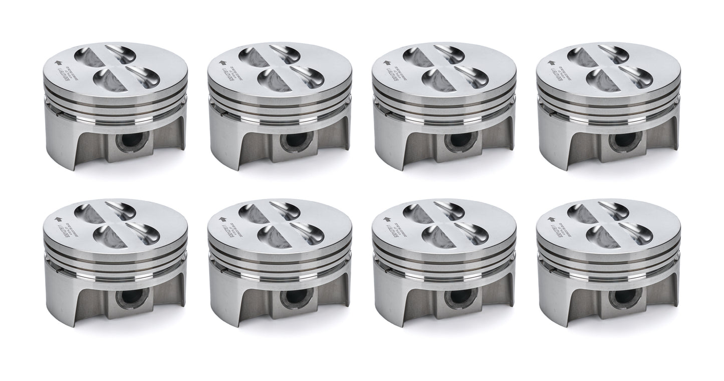 MAHLE PISTONS SBC PowerPak FT Piston Set  4.011 Bore  GM 604 Engines and Components Pistons and Piston Rings main image