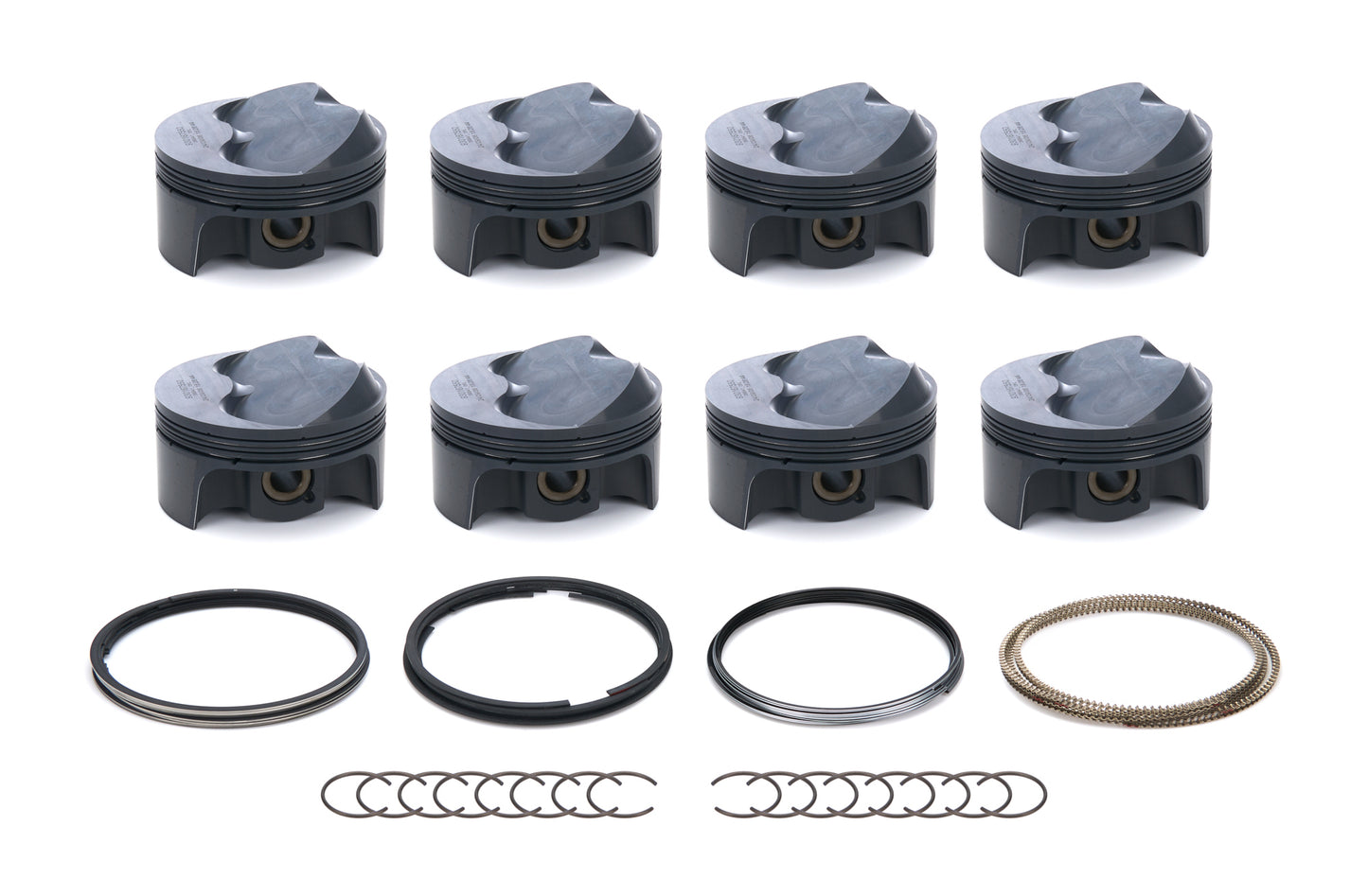 MAHLE PISTONS SBC Dome PowerPak Piston Set 4.050 Bore Engines and Components Pistons and Piston Rings main image