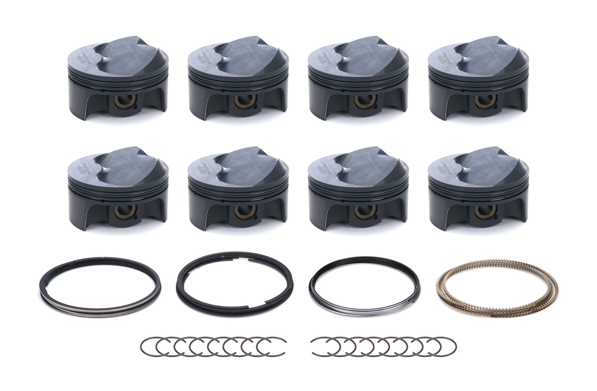 MAHLE PISTONS SBC Dome PowerPak Piston Set 4.050 Bore Engines and Components Pistons and Piston Rings main image