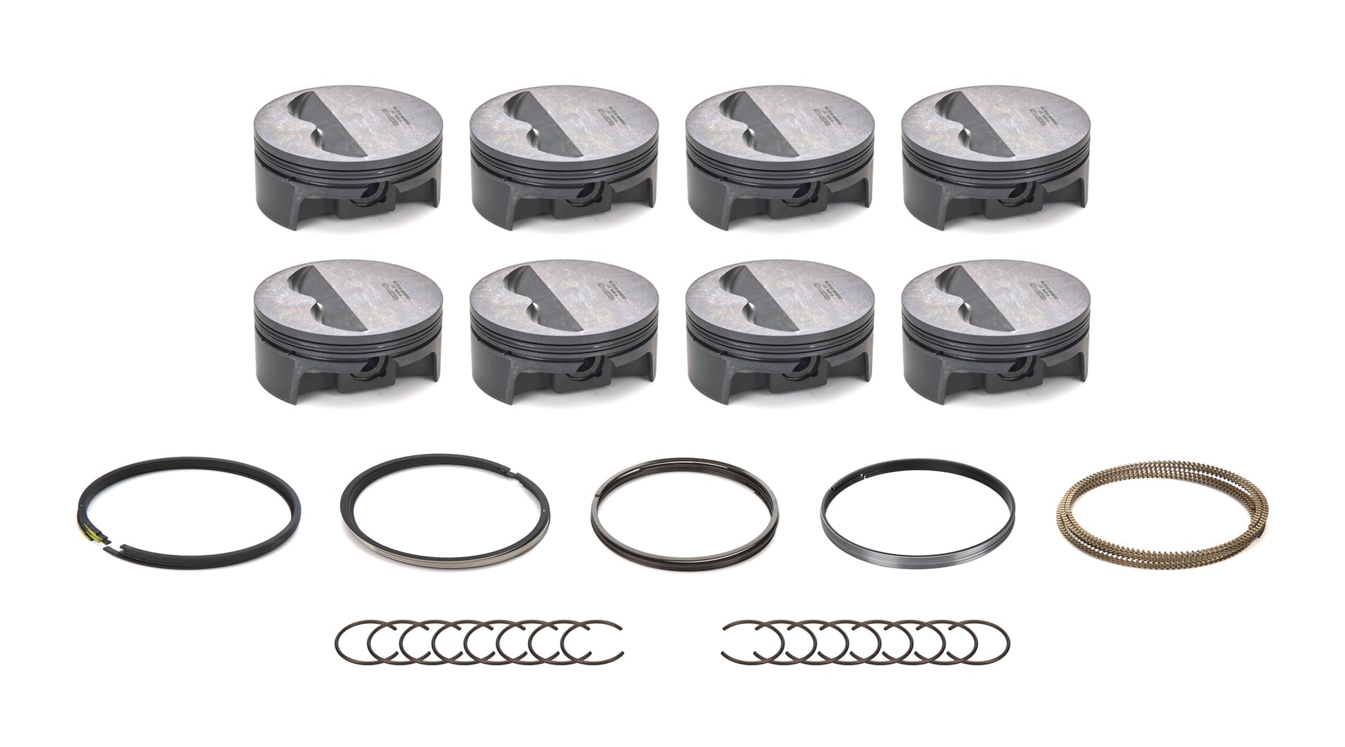 MAHLE PISTONS SBC FT Powerpak Piston Set 4.125 Bore -5cc Engines and Components Pistons and Piston Rings main image