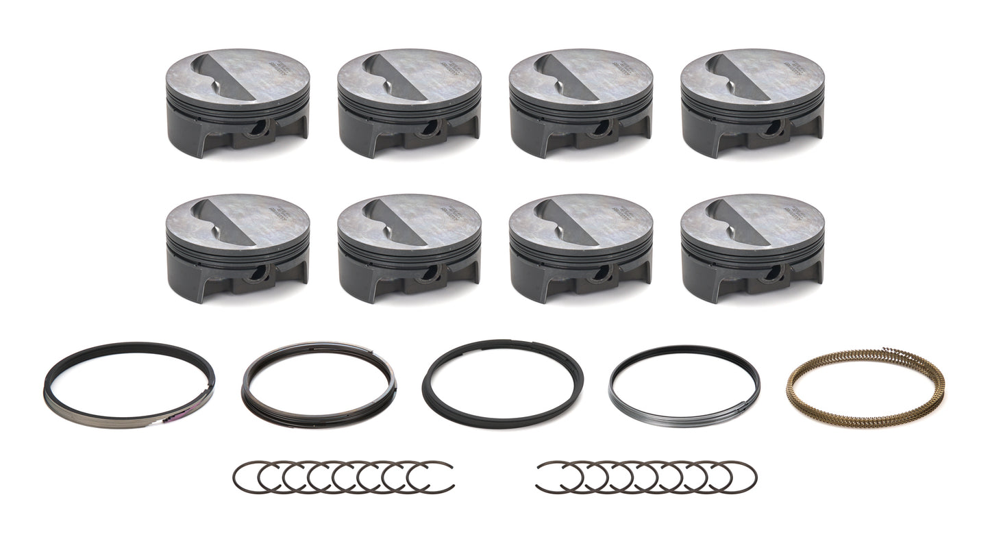 MAHLE PISTONS SBC FT Powerpak Piston Set 4.165 Bore -5cc Engines and Components Pistons and Piston Rings main image
