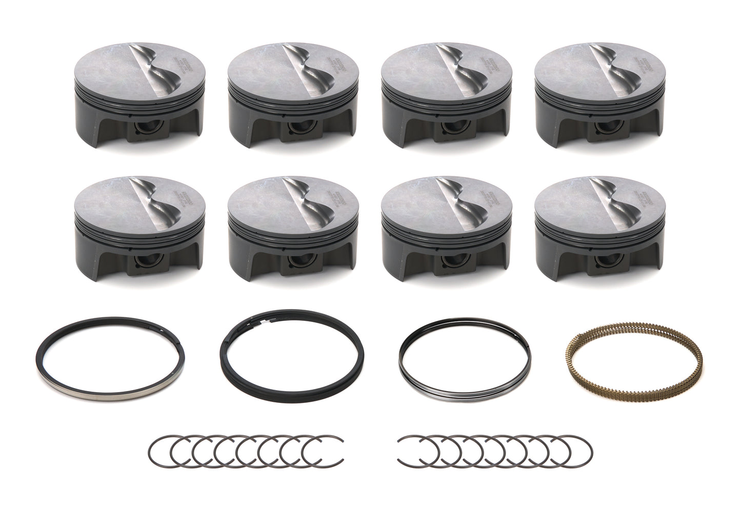 MAHLE PISTONS SBC FT PowerPak Piston Set 4.030 Bore -4.1cc Engines and Components Pistons and Piston Rings main image