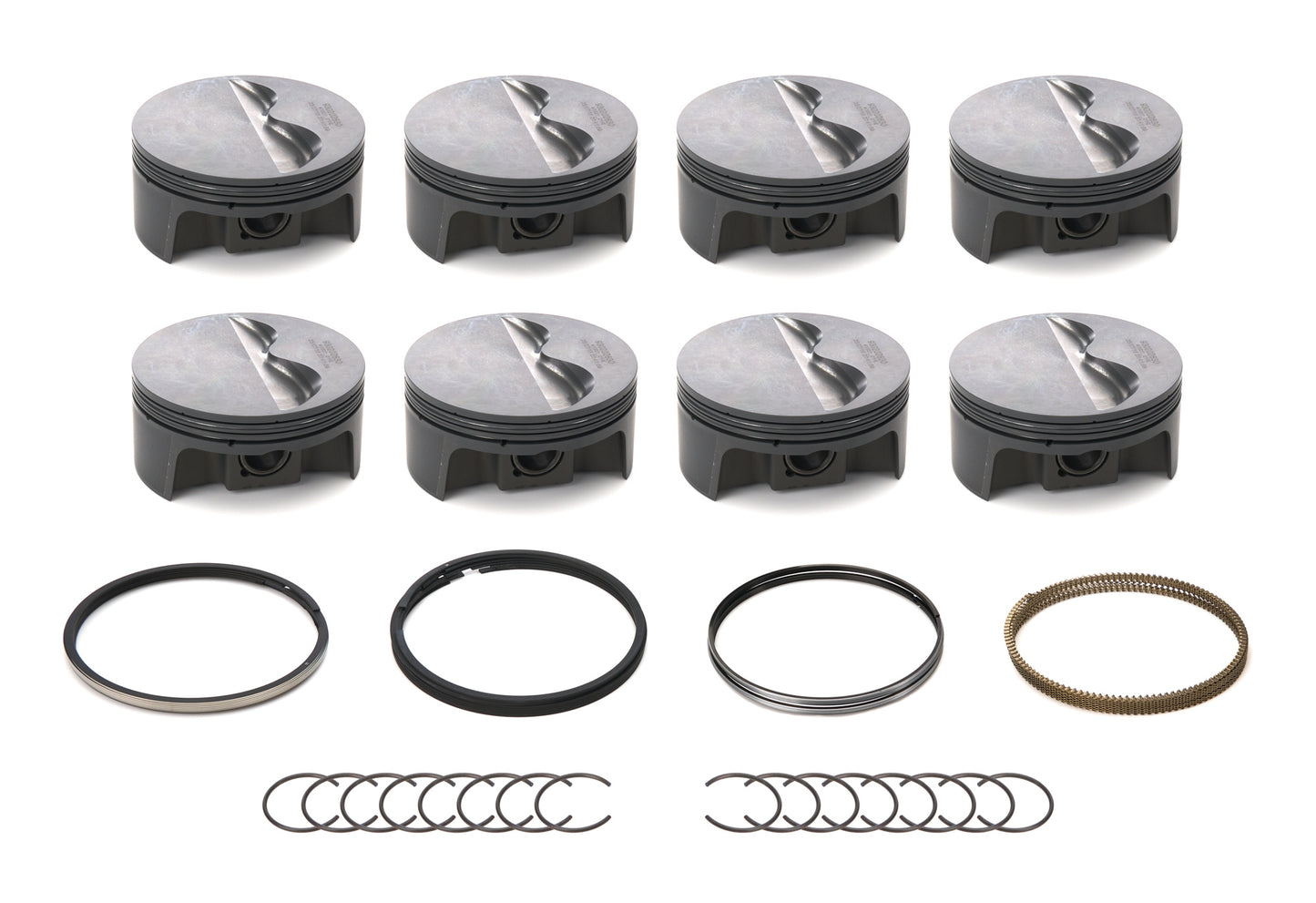 MAHLE PISTONS SBC FT PowerPak Piston Set 4.040 Bore -4.1cc Engines and Components Pistons and Piston Rings main image
