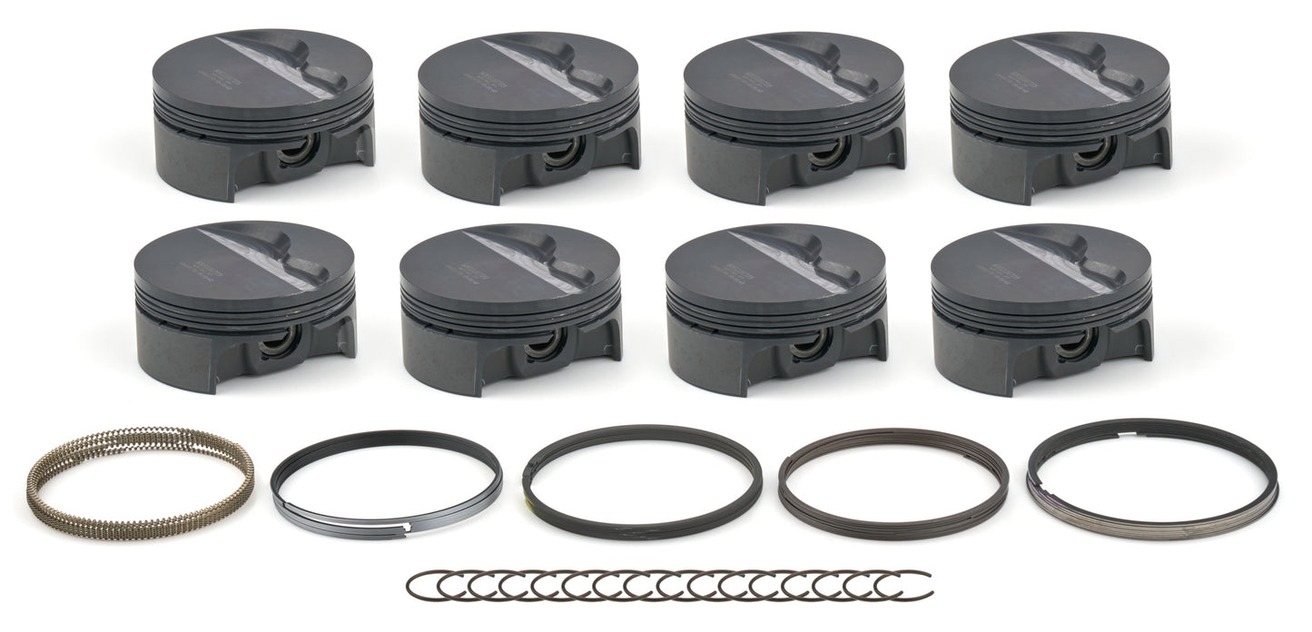 MAHLE PISTONS LS FT PowerPak Piston Set 4.125 Bore  -5.8cc Engines and Components Pistons and Piston Rings main image