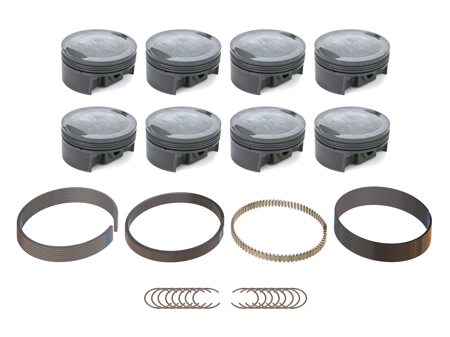 MAHLE PISTONS Mopar Gen-3 Hemi Piston Set PowerPak 4.095 Bore Engines and Components Pistons and Piston Rings main image