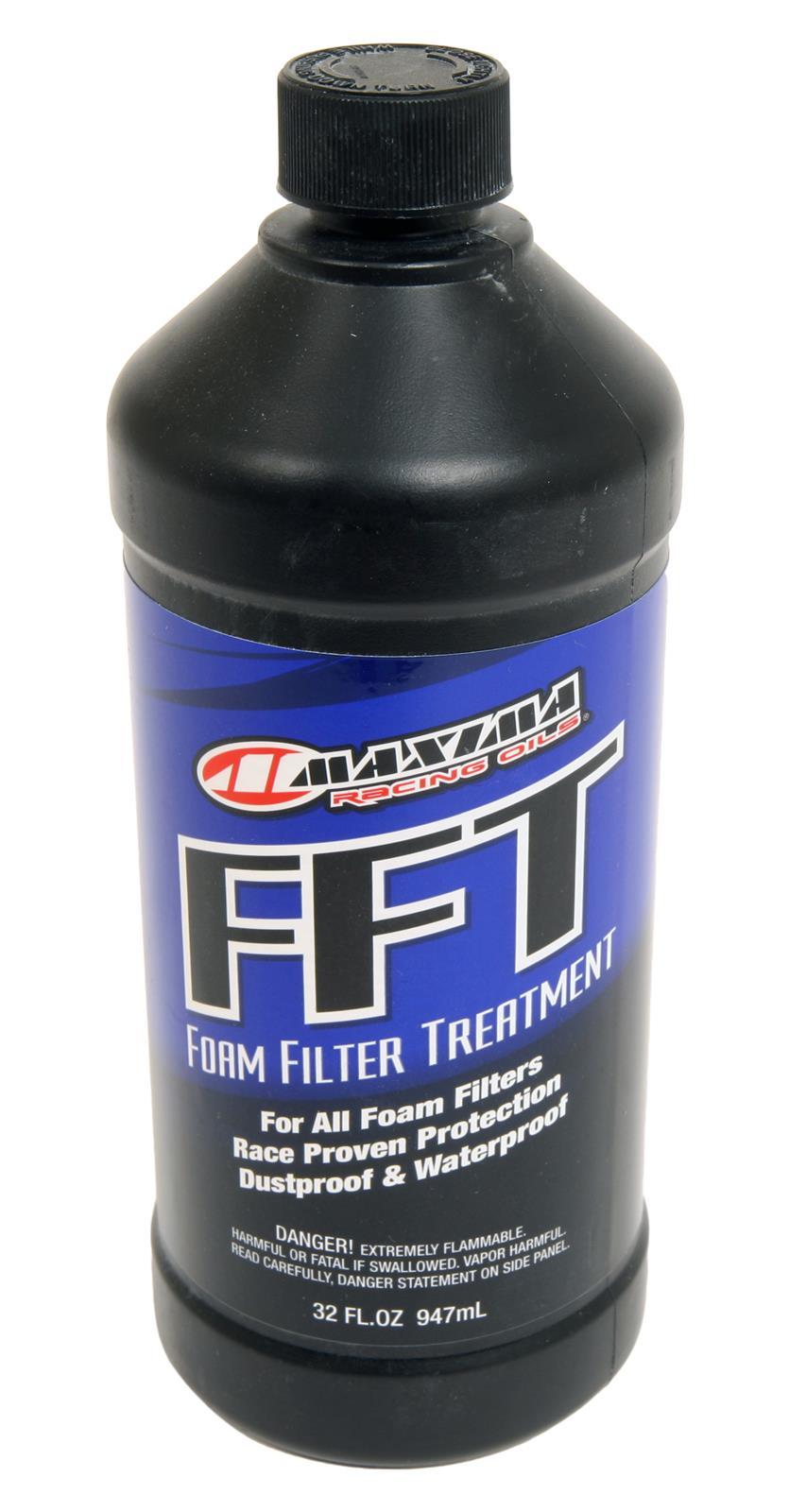 Maxima Racing Oils FFT Foam Filter Oil Trea tment 32oz. Cleaners and Degreasers Air Filter Oil main image