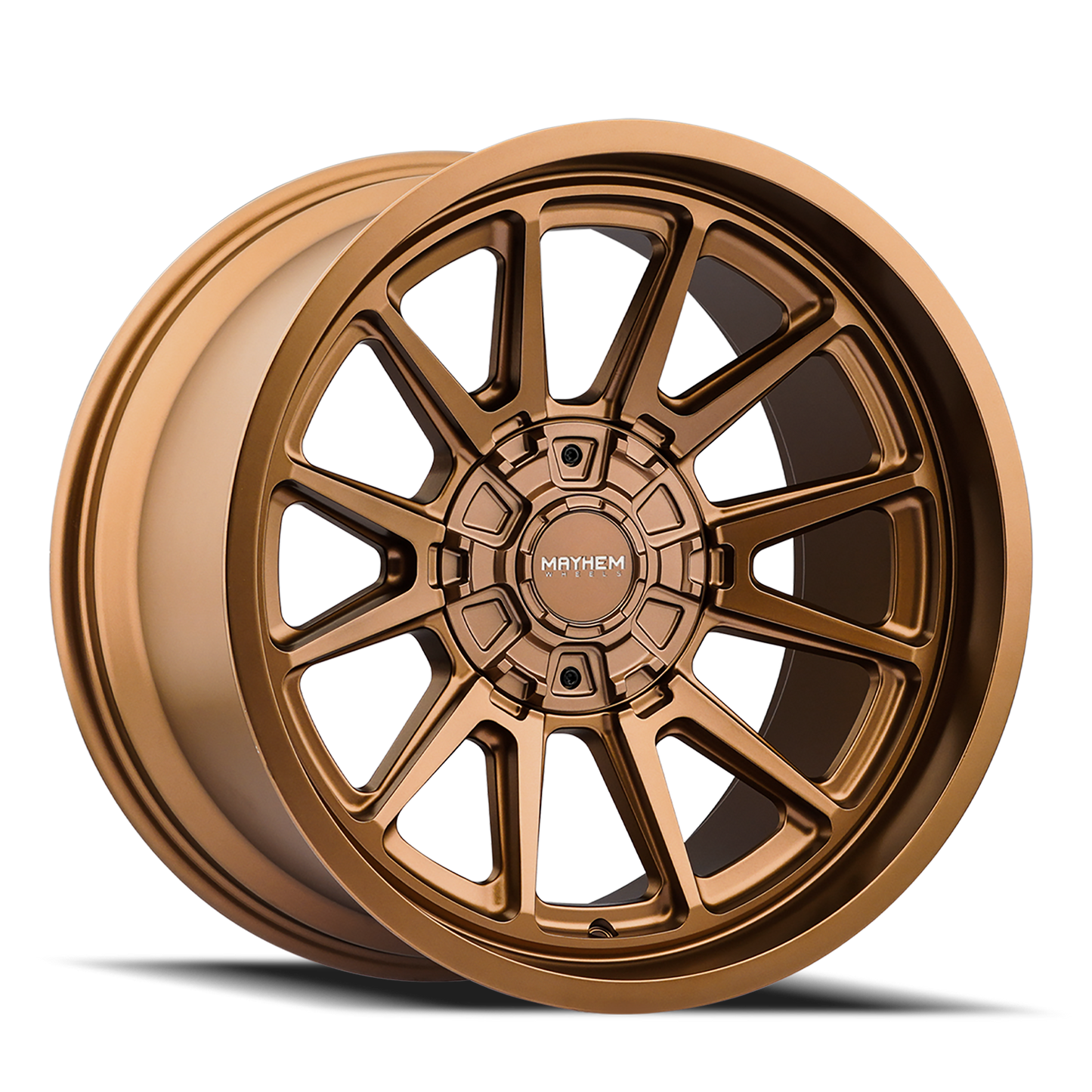 Mayhem 8116 Intrepid 18x9 / 5x127/139.7 BP / -12mm Offset / 87mm Hub Matte Bronze Wheel 8116-8952MZ