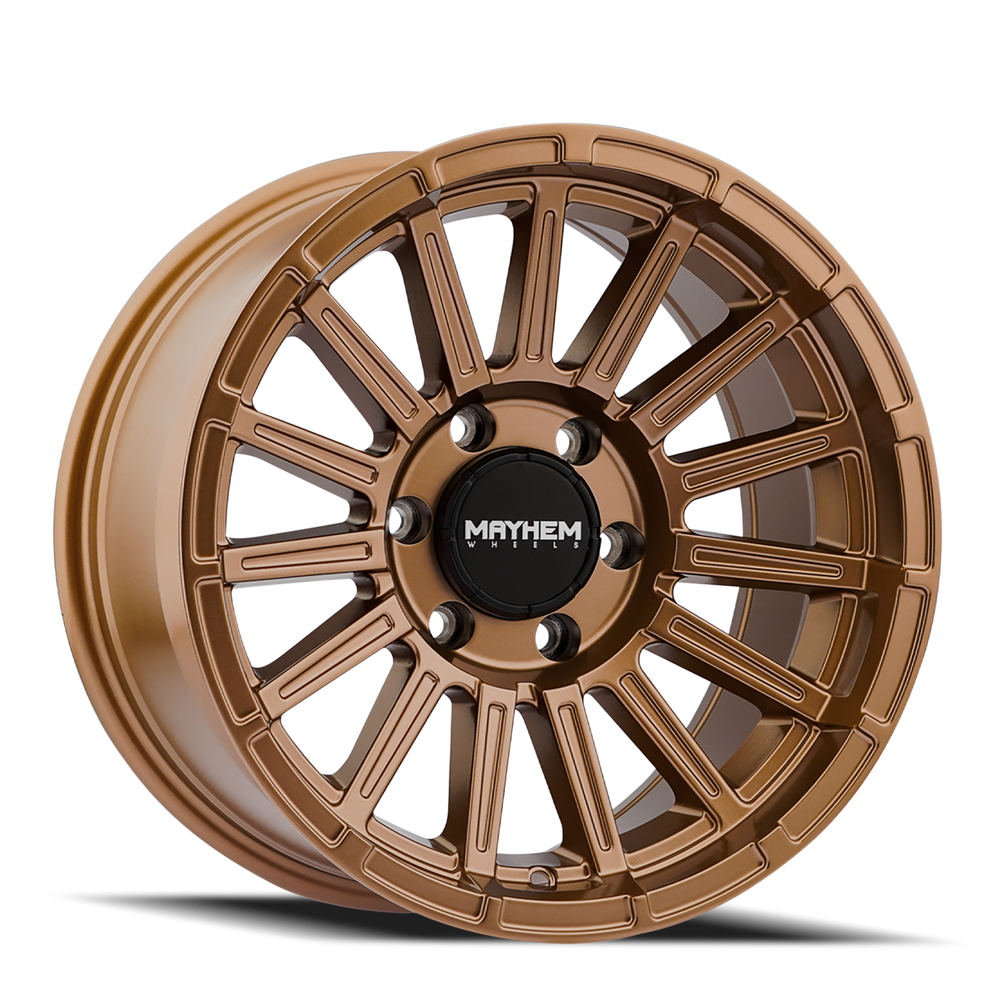 Mayhem 8309 Granite 17x9 / 5x127 BP / 0mm Offset / 78.1mm Hub Matte Bronze 8309-7973MZ