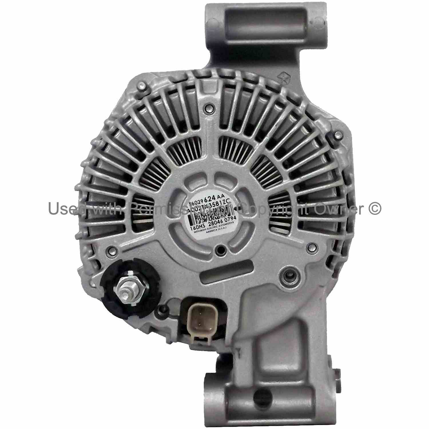 Quality-Built Alternator 11554