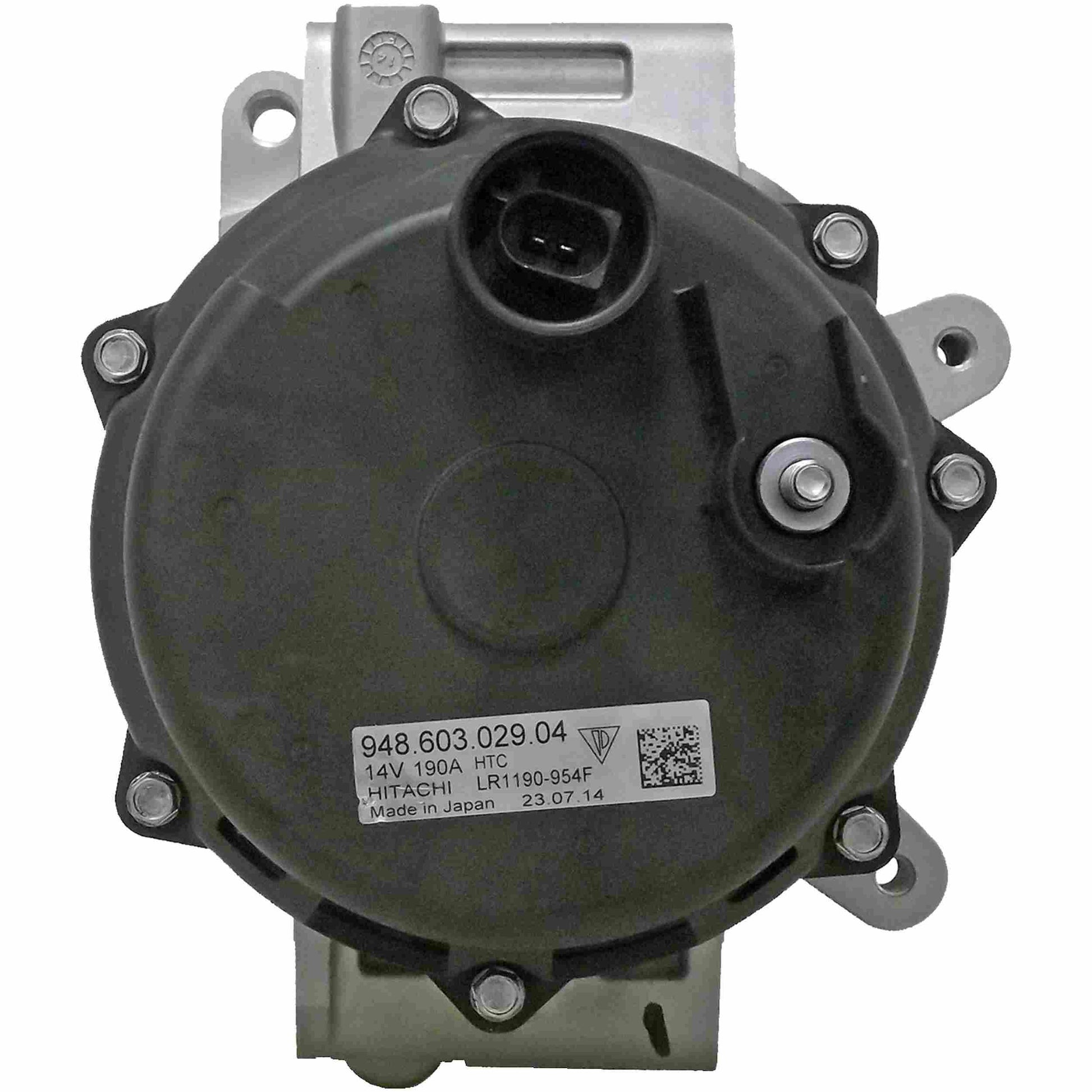 Quality-Built Alternator  top view frsport 11720