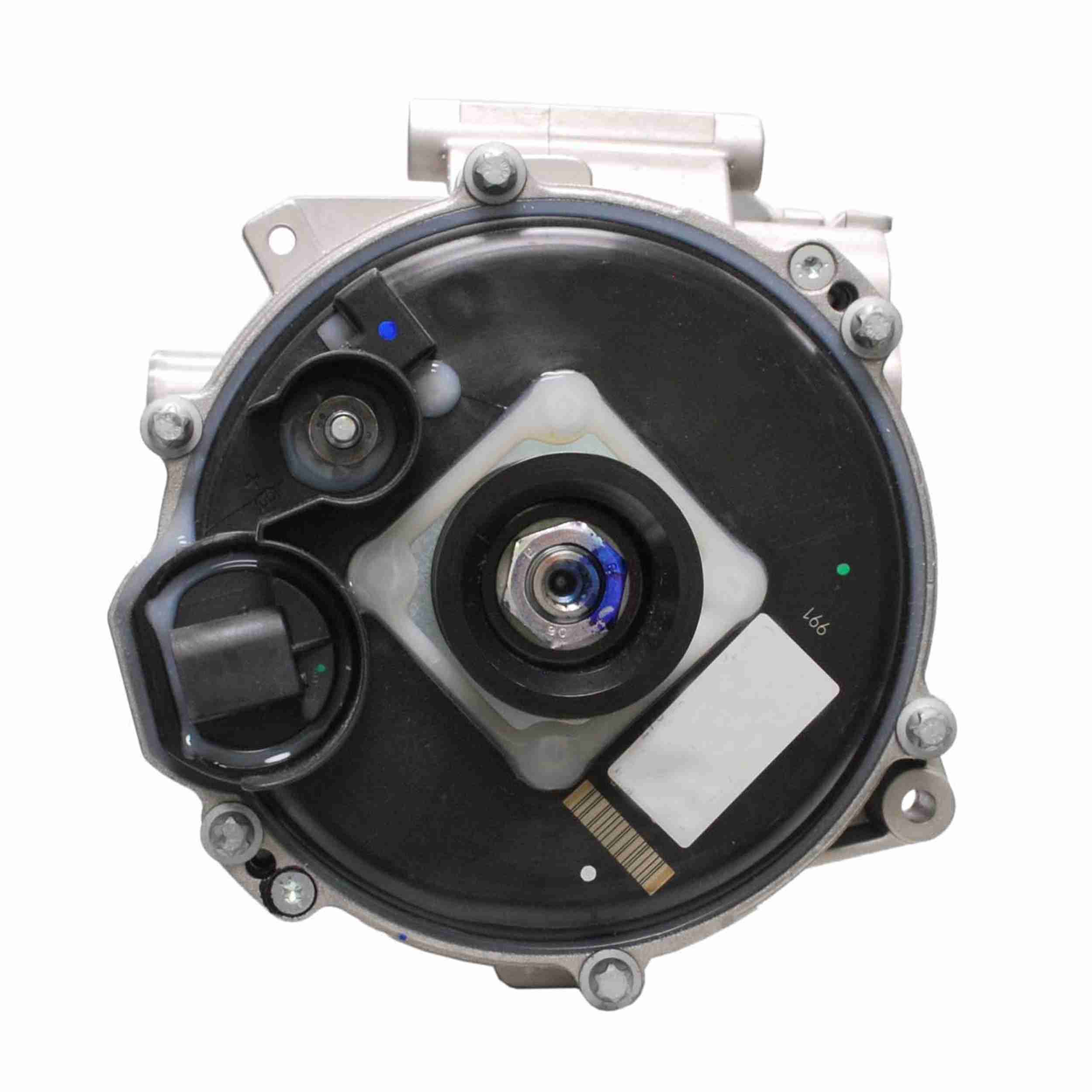 Quality-Built Alternator  top view frsport 15503