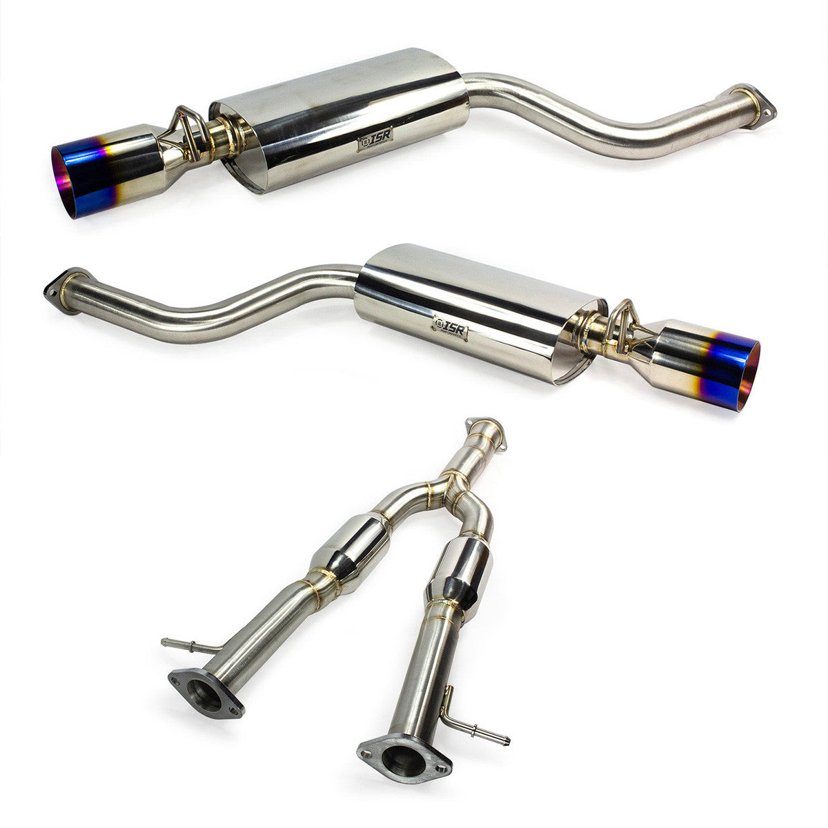 ISR Performance- 98-05 Lexus GS300 MBSE Dual Exhaust (Blue Tip)