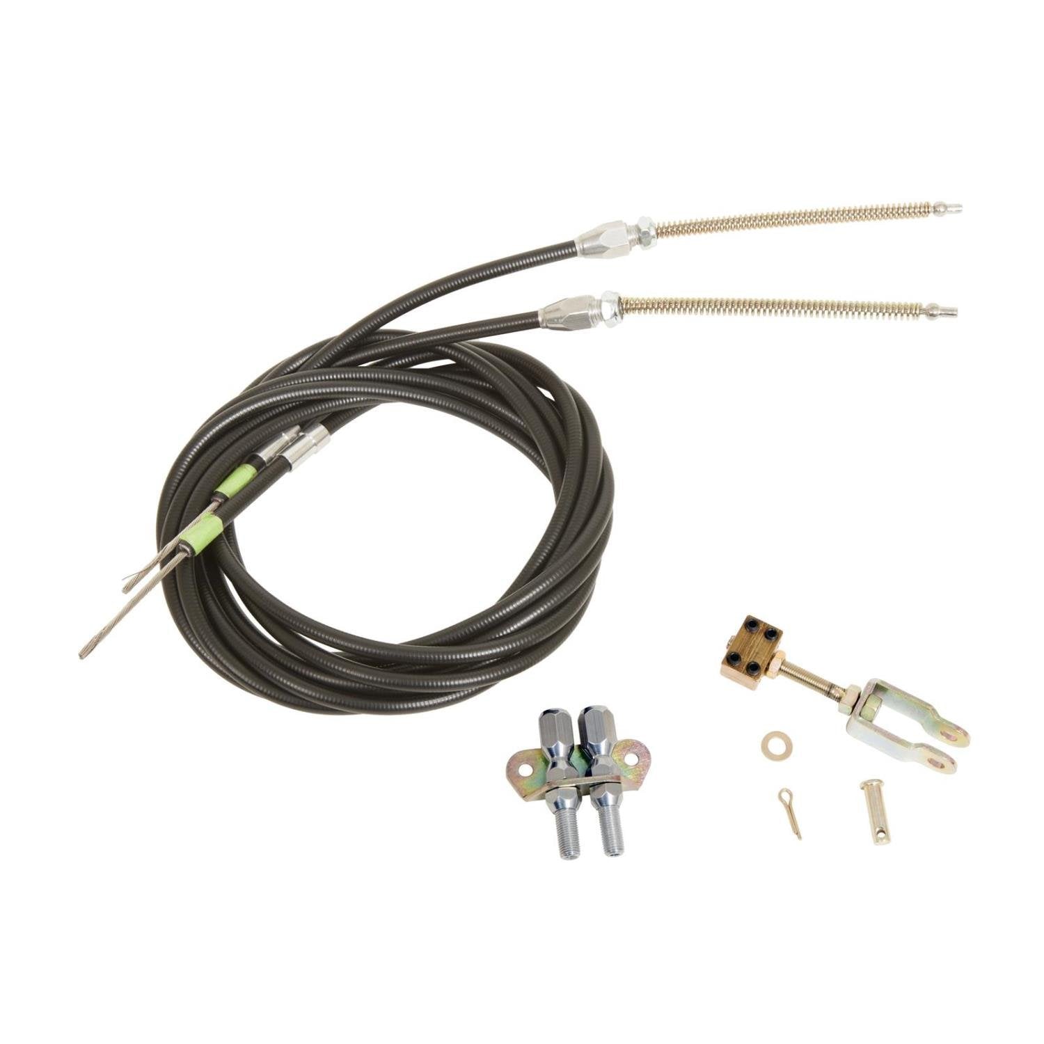 Moser Engineering Park Brake Cable Kit 67 F-Body 64-67 A BODY Emergency-Parking Brakes and Components Parking Brake Cables main image