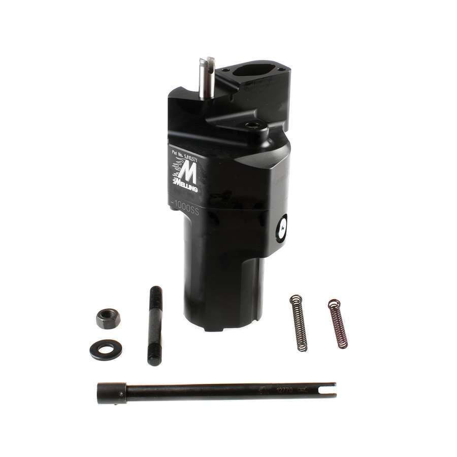 MELLING BBC Billet Alm Oil Pump Hi-Vol 10in Depth Sump Engines and Components Oiling Systems main image