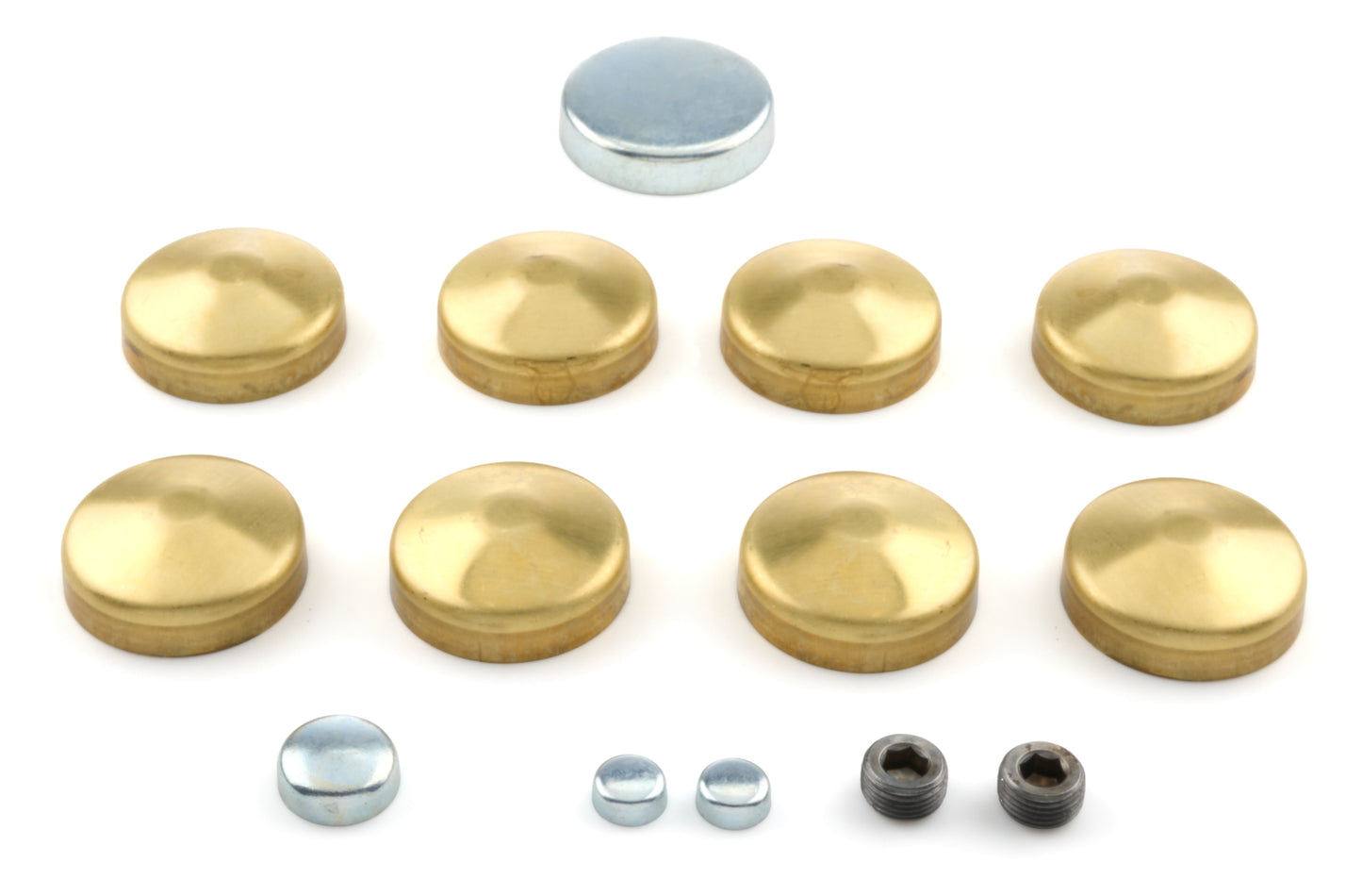 MELLING Brass Freeze Plug Kit Pontiac V8 Engines and Components Engines, Blocks and Components main image