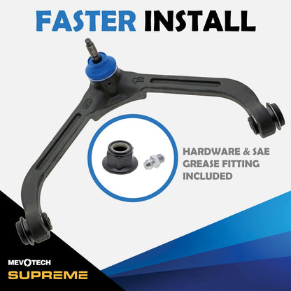 Mevotech Supreme Suspension Control Arm and Ball Joint Assembly CMK3198