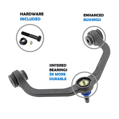Mevotech Supreme Suspension Control Arm and Ball Joint Assembly CMK80052