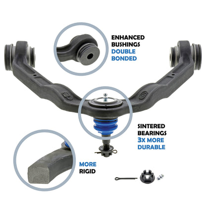 Mevotech Supreme Suspension Control Arm and Ball Joint Assembly CMS20268
