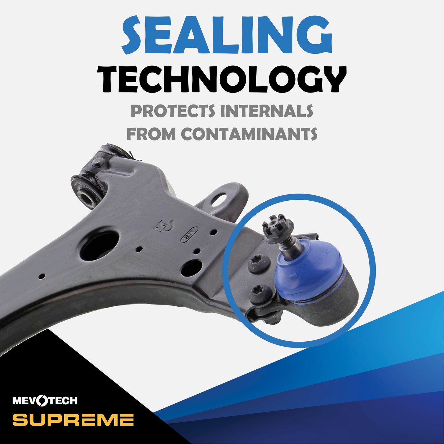 Mevotech Supreme Suspension Control Arm and Ball Joint Assembly CMS20329