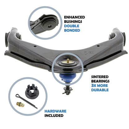 Mevotech Supreme Suspension Control Arm and Ball Joint Assembly CMS20360