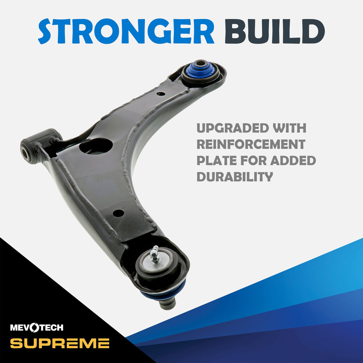 Mevotech Supreme Suspension Control Arm and Ball Joint Assembly CMS25189