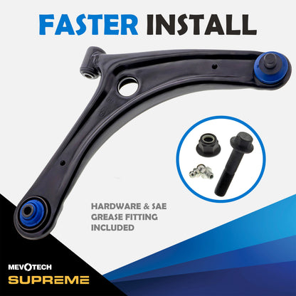 Mevotech Supreme Suspension Control Arm and Ball Joint Assembly CMS25189