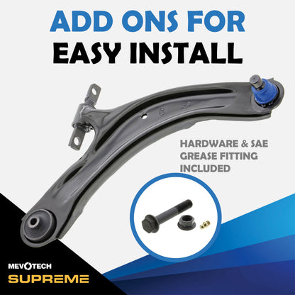 Mevotech Supreme Suspension Control Arm and Ball Joint Assembly CMS30194
