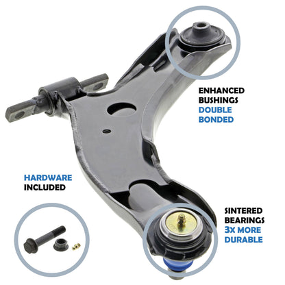 Mevotech Supreme Suspension Control Arm and Ball Joint Assembly CMS30195