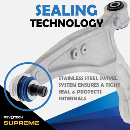 Mevotech Supreme Suspension Control Arm and Ball Joint Assembly CMS401280