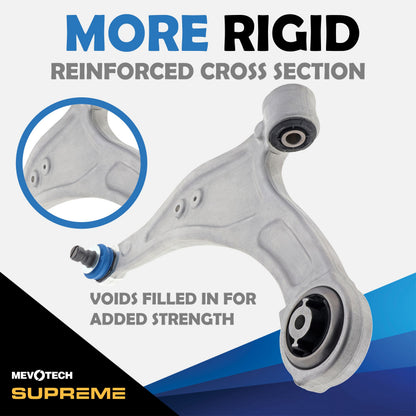 Mevotech Supreme Suspension Control Arm and Ball Joint Assembly CMS401280