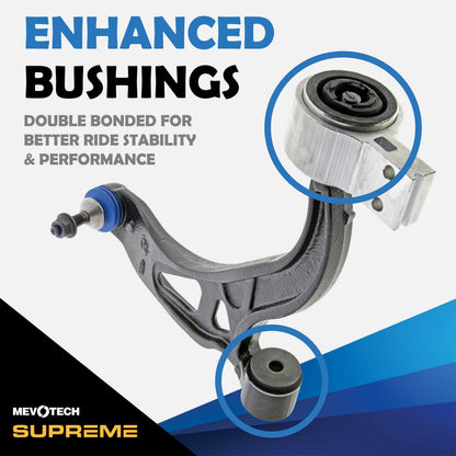 Mevotech Supreme Suspension Control Arm and Ball Joint Assembly CMS40185