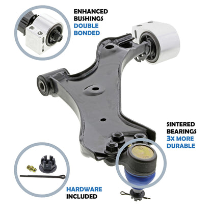 Mevotech Supreme Suspension Control Arm and Ball Joint Assembly CMS501117